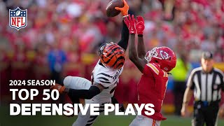 Top 50 Defensive Plays of 2024 Season