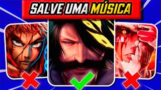 3 RAPS, 1 ESCOLHA — QUAL VOCÊ SALVARIA? 🔥🎵 DESAFIO INSANO