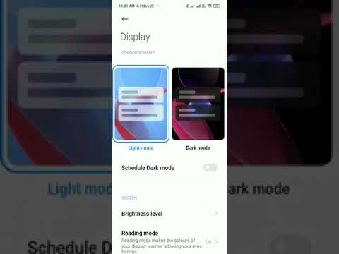 Redmi 9 power  .. 🕶️ Dark Mode How to Enable Dark theme In night Mode Kaise karen