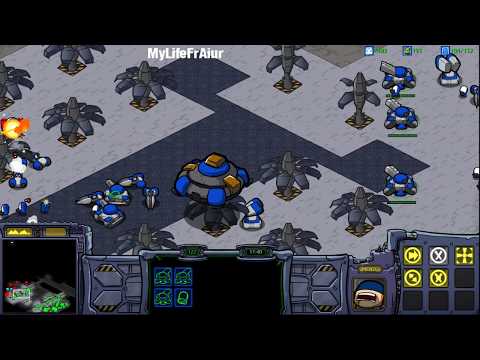 Starcraft Cartooned Terran Campaign part 6 Mission 10 Final Mission + cinematic