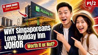 (JB) WHY Singaporeans LOVE Holiday Inn JOHOR (P1/2) 🏨 | Worth It or Not? | 4K Vi