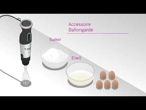 How to: De verschillende onderdelen van een Bosch staafmixer gebruiken