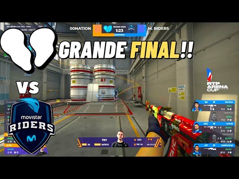 GRANDE FINAL! 00NATION vs MOVISTAR RIDERS - HIGHLIGHTS RTP Arena Cup - CSGO