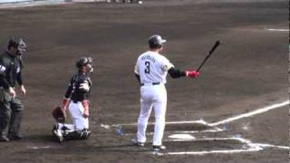 preview picture of video '紅白戦 ７回ウラ （福岡ソフトバンクホークス 春季キャンプ2011）'