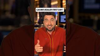 When it’s the blackjack dealers first day on the job…🤣 #casino #blackjack #gambl
