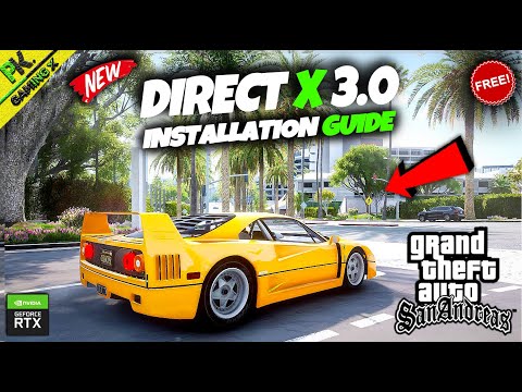 How To Install *DIRECT X 3.0* Mod In GTA San Andreas😍|| GTA SA  New Direct X 3.0 Mod🔥