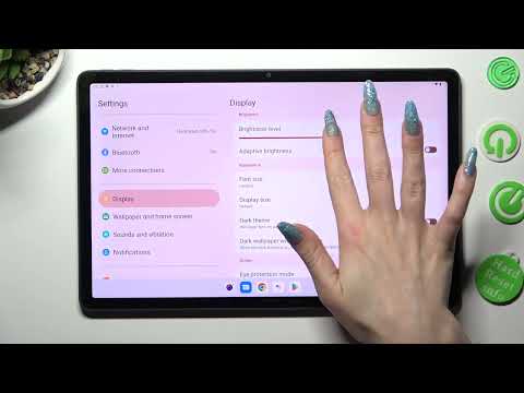 How to Turn On/Off Auto Brightness on LENOVO Tab P11 Gen2? - Manage Display