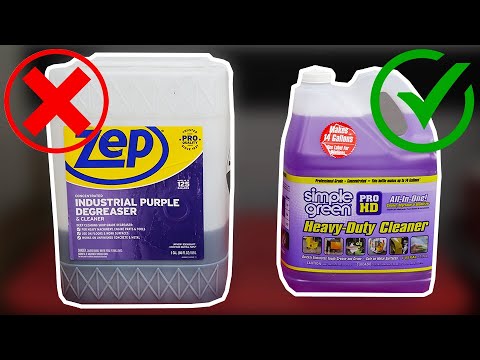 Do NOT use ZEP to clean aluminum!