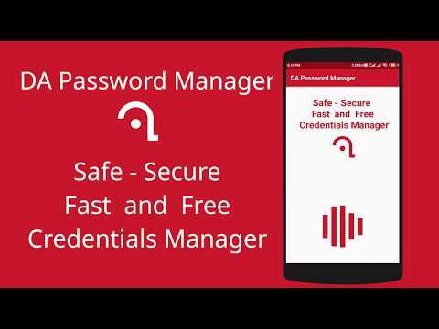 DA Password Manager - Secure C