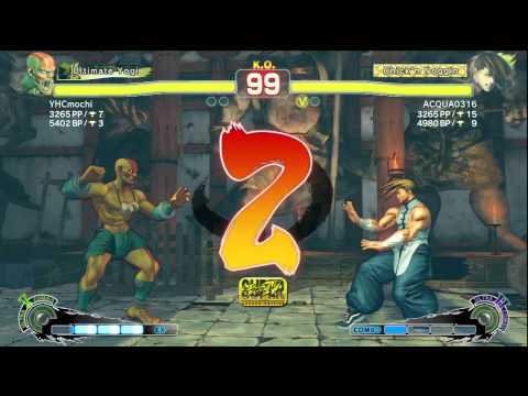 SSF4-AE: Mochi [Dhalsim] VS Acqua [Yang]