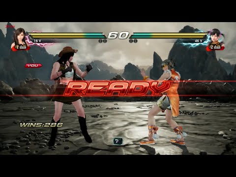 250 Tifa Lockhart ( Josie ) Costume vs Xiaoyu Ling - Tekken 7 ( Uchiha x24 ) Gameplay PC