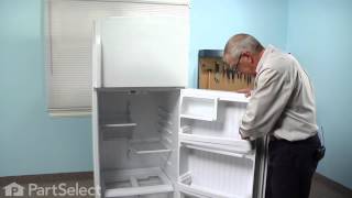 Refrigerator Repair — Replacing the Fresh Food Door Shelf (GE Part # WR17X11890)
