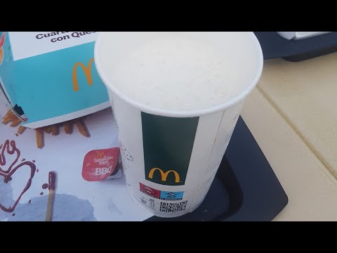 Beer from a Tenerife  McDonald's in  hot Las America's  today .so good
