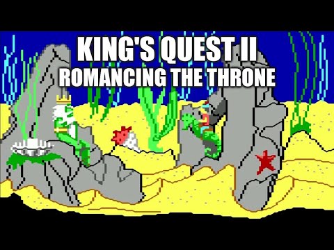 KING'S QUEST II Adventure Game Gameplay Walkthrough - No Commentary Playthrough