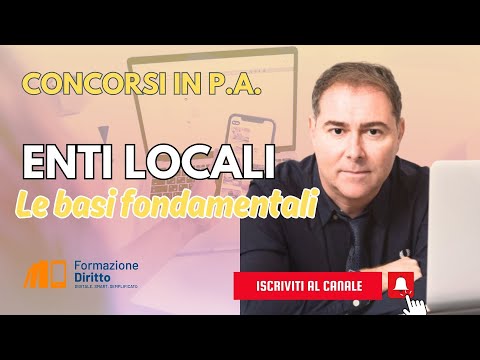 Public Administration Competitions: Local Authorities, the Basics