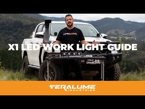 X1 LED Work Light Guide | Teralume Industries