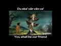 The Jungle Book That S What Friends Are For Swedish