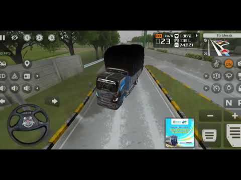 PLAY THE ISUZU OM TELOLET SLIDING TRUCK GAME WITH A FULL LOAD OF GOODS (FULL HD)