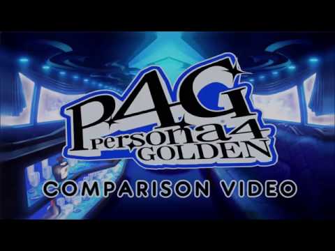 Persona 4  - PS2 vs. PSVita Comparison