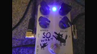 Video thumbnail for Caline CP-66 So What Flanger Test by Andy Thomas