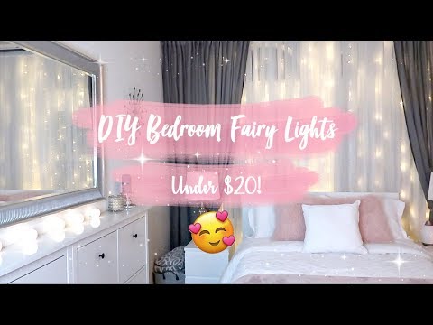 ☆ DIY Bedroom Fairy Lights ☆
