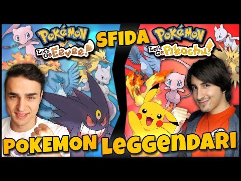 SOLO POKEMON LEGGENDARI! w/GiosephTheGamer - POKEMON Let's go Pikachu e Let's Go Eevee ITA