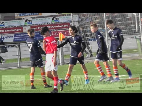 Tweede helft SV TEC JO14-1 - DOVO JO14-1
