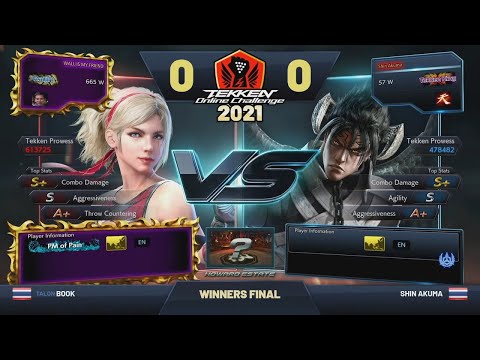 Book (Lidia) vs Shin Akuma (Devil Jin, Akuma) - TOC 2021 Southeast Asia Masters Winners Finals