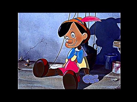 PINOCCHIO (1940) Scene: "Am I a real boy?"