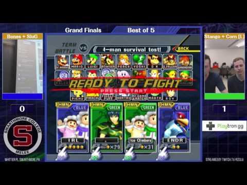 Event Match 15: Bones/SluG (Blue) vs Stango/Corn (Green) - Grand Finals