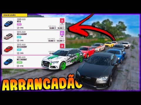FORZA HORIZON 5 - ARRANCADÃO DE LEILÃO OLHA O QUE ELE FEZ