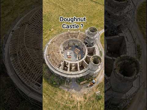 This Forgotten Round Castle Looks Unreal After Restoration #constructiontimelapse