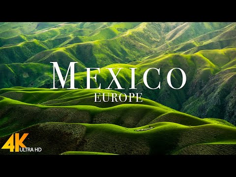 FLYING OVER MEXICO (4K UHD) - Relaxing Music Along With Beautiful Nature Videos - 4K Video HD