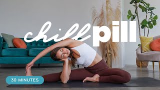 Chill Pill Gentle Yoga Class | 30 Minutes
