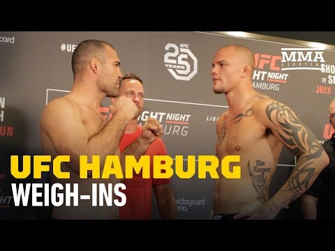 UFC Hamburg Official Weigh-In Highlights - MMA Fighting