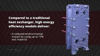 Standard Xchange Plateflow High Energy Efficiency Gasketed Plate and Frame Heat 
