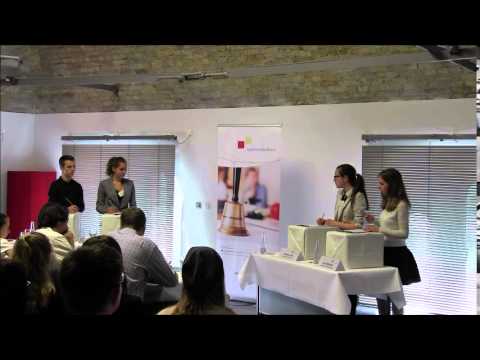 Jugend debattiert - Bundesqualifikation 2015 - Lehrergeschenke