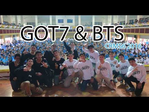 GOT7 & BTS CRMS6 2016 cover