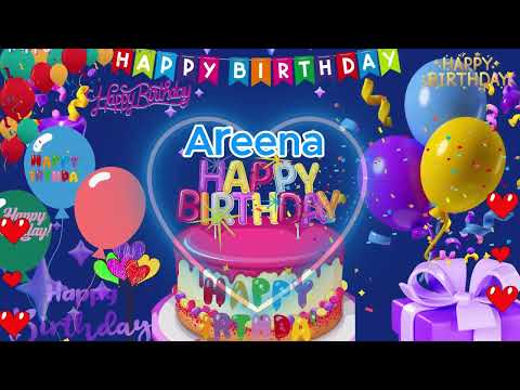 Areena happy birthday to you