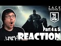 ZACK SNYDER S JUSTICE LEAGUE Part 4 5 Movie Reaction SNYDER CUT RestoreTheSnyderverse
