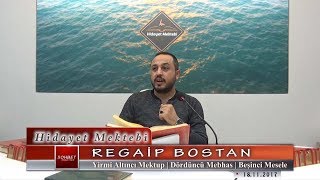 Regaip Bostan - Yirmi Altıncı Mektup - Dördüncü Mebhas - Beşinci Mesele