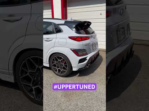 Tuned Kona N #hyundai #konan #uppermotorsports #whooshmotorsports #sxthelement #afepower #genracer