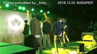VAV-Give It To Me Senorita Tour IN BUDAPEST 20181220
