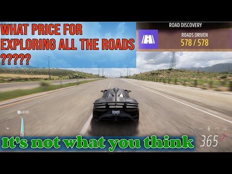 Forza Horizon 5 Exploring all the roads - What you get as a PRICE????