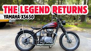 Reviving My Old Yamaha XS650 Bobber After Years of Sitting