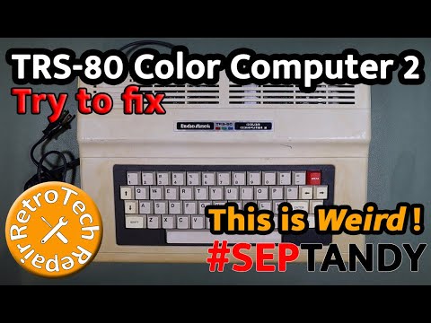 You Won't Believe What's Wrong With This TRS-80 CoCo 2 Keyboard