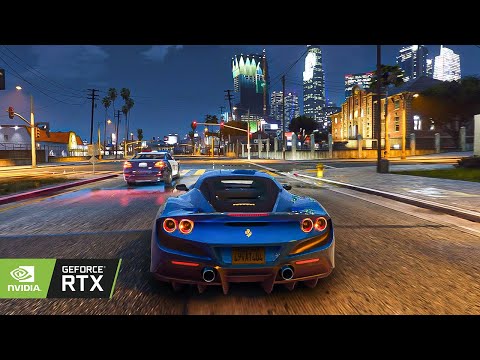 GTA V: NaturalVision Evolved ► Ray-Tracing Ultra Realistic Graphics MOD - Maxed-Out Gameplay on RTX™