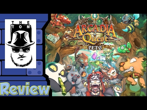 Arcadia Quest: Pets Review - with Tom Vasel