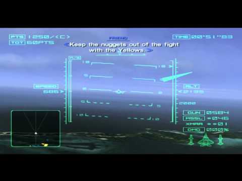 Ace Combat 4 Ace Mission 8 Shattered Skies