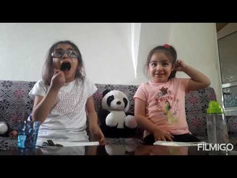 Kızlar ile yaprak sarma challange